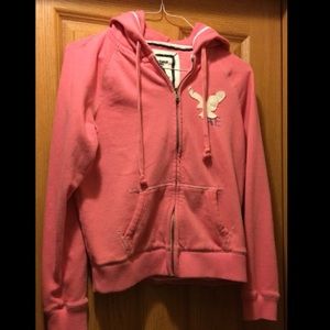 American Eagle Zip-Up Hoodie, Size Large